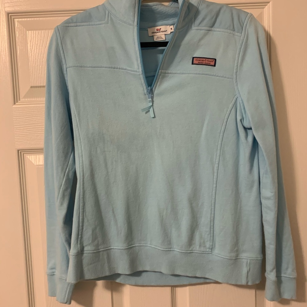 Light Blue Vineyard Vines pullover